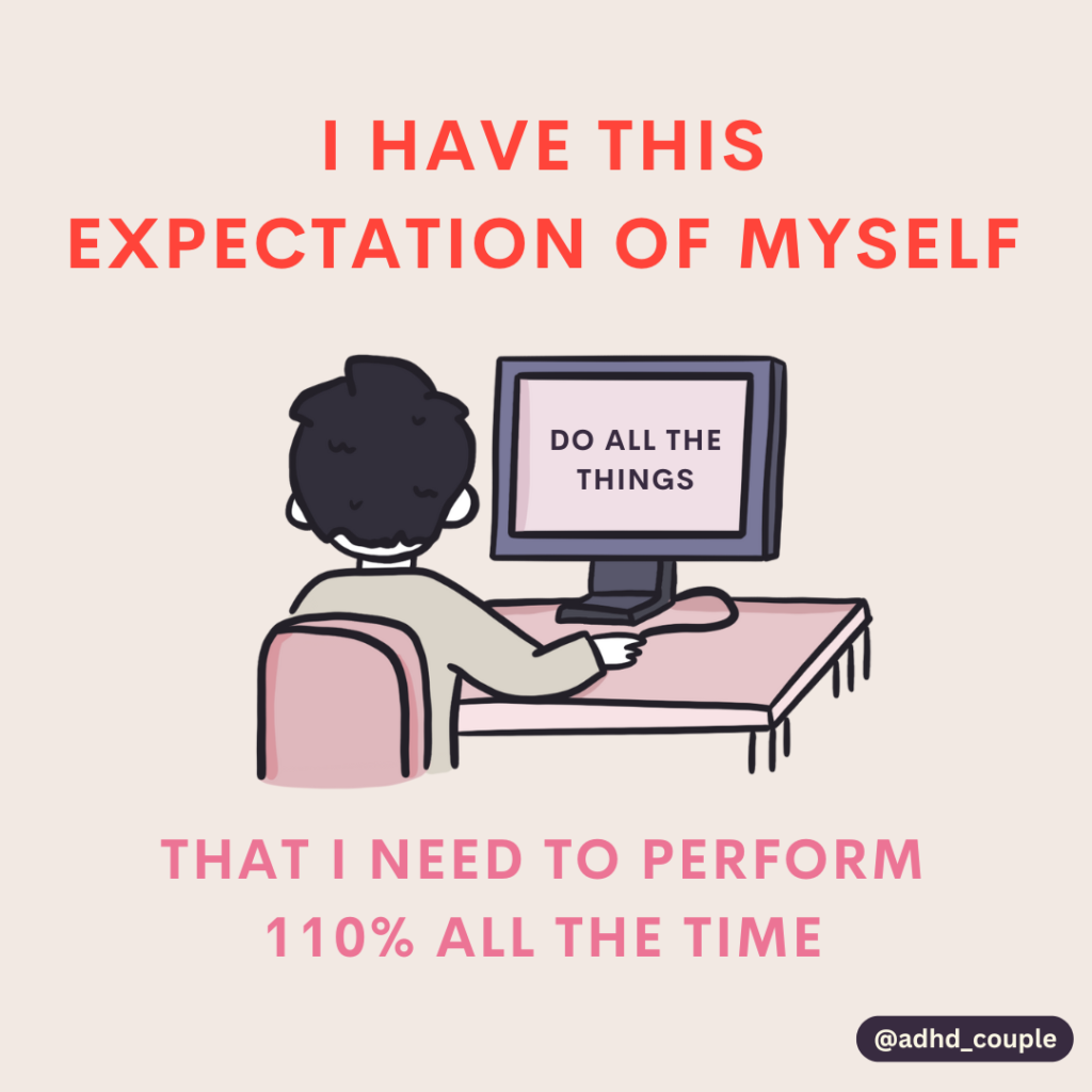 ADHD expectation to focus
